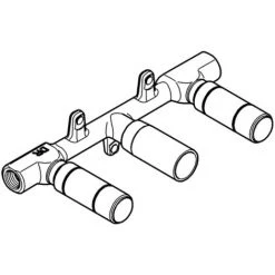 Grohe Atrio 3-Loch-Waschtisch-Batterie UP-Einbaukörper - 32706000 -GROHE SHOP 16947748 2