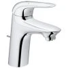 Grohe Eurostyle Einhand Waschtischbatterie, S-Size Mit Ablaufgarnitur, Geschlossener Hebelgriff, Niederdruck - 23710003 -GROHE SHOP 16947794 1