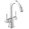 Grohe Grandera Zweigriff- Waschtischbatterie DN 15, L- Size, Schwenkbarer Auslauf, Farbe: Chrom - 21107000 -GROHE SHOP 16947842 1
