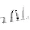 Grohe Grandera 5-Loch-Wannen- Kombination, Umstellung Wanne/Brause, 2 Verbraucher, Farbe: Chrom - 19919000 1 Grohe Grandera 5-Loch-Wannen- Kombination, Umstellung Wanne/Brause, 2 Verbraucher, Farbe: Chrom - 19919000 -GROHE SHOP 16947875 1