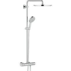 Grohe Rainshower Duschsystem Mit Cosmopolitan 310 Metall-Kopfbrause Und Handbrause Power-Soul - 27968000