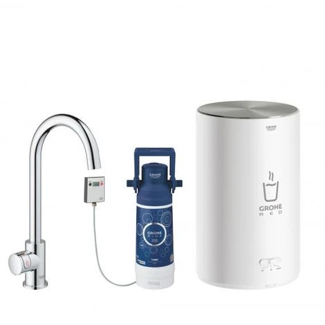 GROHE Red Mono Standventil Und Boiler Größe M, C- Auslauf, Farbe: Chrom - 30085001 3 GROHE Red Mono Standventil Und Boiler Größe M, C- Auslauf, Farbe: Chrom - 30085001