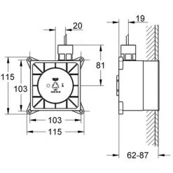 Grohe He Ausstellungsstück Rohbauset Rainshower F-Series 29073 Für Einbau Musikmodule 36360000, 29073000 5 Grohe He Ausstellungsstück Rohbauset Rainshower F-Series 29073 Für Einbau Musikmodule 36360000, 29073000 -GROHE SHOP 17915220 2
