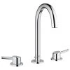 Grohe 3-loch Waschtisch Batterie Concetto 20216 Mit Zugstangen-Ablaufgarnitur Chrom -GROHE SHOP 17915239 1