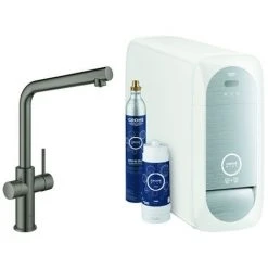 Grohe Blue Home Starter Kit 31454 Bluetooth/WIFI L-Ausl. Hard Graphite Geb, 31454AL1