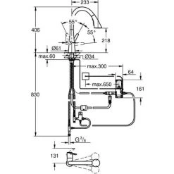 Grohe Zedra Touch Elektronische Einhand-Spültischbatterie, DN15, Spülbrause Mit 3 Strahlarten, Farbe: Chrom - 30219002 -GROHE SHOP 19189129 2