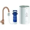 Grohe Standventil Und Boiler Red Mono M-Size C-Auslauf Warm Sunset Geb., 30085DL1