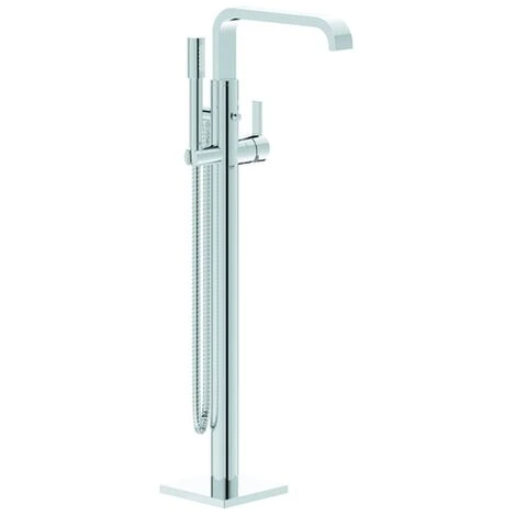 Grohe Einhebelmischer Wannenarmatur Allure 32754 Fertigmontageset Bodenmontage Chrom, 32754002 3 Grohe Einhebelmischer Wannenarmatur Allure 32754 Fertigmontageset Bodenmontage Chrom, 32754002