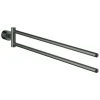 Grohe Handtuchhalter Atrio 40308 2-armig Hard Graphite Gebürstet, 40308AL3 -GROHE SHOP 23036172 1