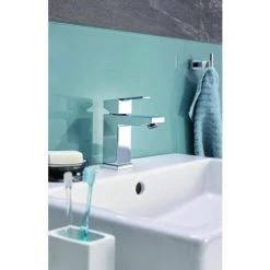 Grohe Waschtischarmatur Sail Cube, Verchromt, Energie-Spar-Funktion Waschtischarmatur 0782223851 23435000 Cube 9 Grohe Waschtischarmatur Sail Cube, Verchromt, Energie-Spar-Funktion Waschtischarmatur 0782223851 23435000 Cube -GROHE SHOP 23414666 4