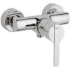 Grohe Duscharmatur Feel, 32270000, Einhandmischer Für Brause, Mengenbegrenzung, Rückflussverhinderer, SilkMove Keramikkartusche, StarLight Oberfläche, Chrom, 09427 6 -GROHE SHOP 24887705 1