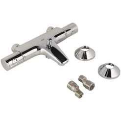 Grohe Wannenarmatur Precision Start, 34598000, Thermostatbatterie Für Wanne Mit TurboStat Kompaktkartusche, Dehnstoff-Thermoelement, Temperaturbegrenzer, StarLight Oberfläche, Chrom, 09716 1 6 Grohe Wannenarmatur Precision Start, 34598000, Thermostatbatterie Für Wanne Mit TurboStat Kompaktkartusche, Dehnstoff-Thermoelement, Temperaturbegrenzer, StarLight Oberfläche, Chrom, 09716 1 -GROHE SHOP 24887734 2