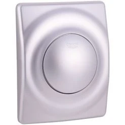 Grohe Revisionsplatte Surf, 38808P00, Betätigungsplatte Für Urinal Vorwandelement, 116 X 144 X 32 Mm, Matt-Chrom, 21171 0