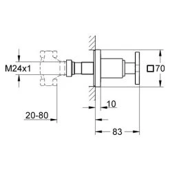 Grohe Allure Unterputzventil Oberbau - 19334000 8 Grohe Allure Unterputzventil Oberbau - 19334000 -GROHE SHOP 25038572 3