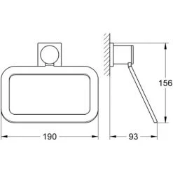 Grohe Allure Handtuchring Chrom - 40339000 -GROHE SHOP 25038786 5