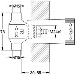 Grohe Unterputzventil Unterteil, DN 15 Mit Lötanschluss - 29801000 -GROHE SHOP 25038964 3