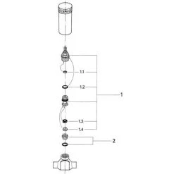 Grohe Unterputzventil Unterteil, DN 15 Mit Lötanschluss - 29801000 -GROHE SHOP 25038964 4