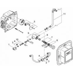 Grohe Europlus E Unterputz Einbaukasten Mit Mischeinrichtung - 36009000 -GROHE SHOP 25039001 4