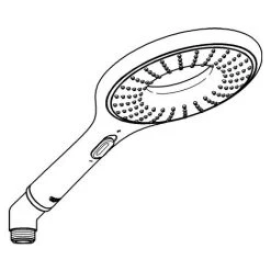 Grohe Rainshower Icon 150 Handbrause, 2 Strahlarten / Orange - 27444000 -GROHE SHOP 25039122 2