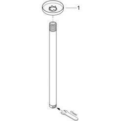 Grohe Rainshower Deckenauslass 292 Mm 28497000 - 28497000 -GROHE SHOP 25039366 4
