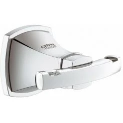Grohe Grandera Bademantelhaken, Farbe: Chrom / Gold - 40631IG0