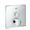 Grohe SmartControl Unterputzmischer, Ein Absperrventil, Eckige Rosette, 1 Verbraucher, Chrom - 29147000 -GROHE SHOP 25040707 1