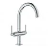 Grohe Atrio Waschtisch-Einlochbatterie, L-Size, Mit Hebelgriff, Farbe: Chrom - 21022003 -GROHE SHOP 25040793 1