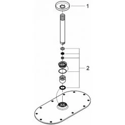 Grohe Kopfbrause-Set Rainshower Veris 300 Regendusche Deckendusche -GROHE SHOP 25129545 3