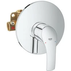 Paneel Einhebelmischer Für Unterputzdusche Grohe EUROSMART 33556002