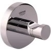 Grohe Mantel-Haken, 40440000, Zur Wandbefestigung, Chrom, 08387 4 -GROHE SHOP 26286848 1