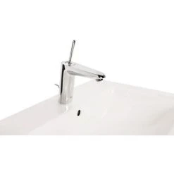 Grohe Waschtischarmatur Eurodisc Joystick, 23427000, Badarmatur, Waschtischarmatur Mit StarLight Oberfläche, Mittelhoher Auslauf, StarLight Oberfläche, Schnellbefestigungssystem, Chrom, 09731 4 6 Grohe Waschtischarmatur Eurodisc Joystick, 23427000, Badarmatur, Waschtischarmatur Mit StarLight Oberfläche, Mittelhoher Auslauf, StarLight Oberfläche, Schnellbefestigungssystem, Chrom, 09731 4 -GROHE SHOP 26286952 2