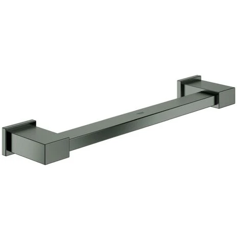 GROHE Wannengriff Essentials Cube 40514_1 340mm Metall Hard Graphite Gebürstet, 40514AL1 3 GROHE Wannengriff Essentials Cube 40514_1 340mm Metall Hard Graphite Gebürstet, 40514AL1