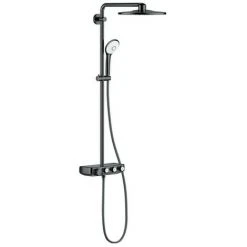 GROHE Duschsystem Euphoria SmartControl 310 Duo 26507 Mit THM Hard Graphite, 26507A00
