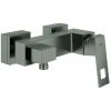 GROHE EH-Brausebatterie Eurocube 23145 Wandmontage Hard Graphite Gebürstet, 23145AL0 -GROHE SHOP 26326609 1