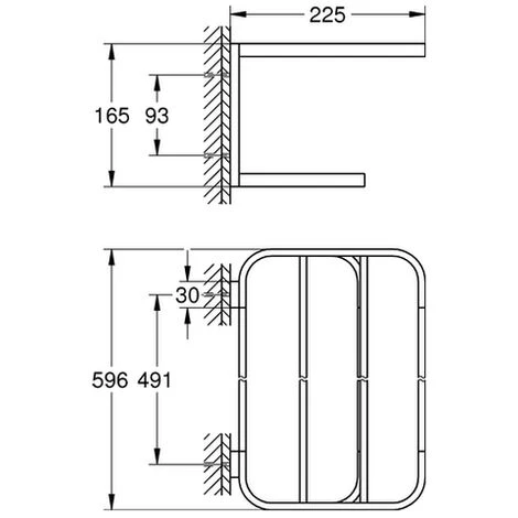 GROHE Multi-Badetuchhalter Selection 41066 Warm Sunset, 41066DA0 4 GROHE Multi-Badetuchhalter Selection 41066 Warm Sunset, 41066DA0 – Bild 2