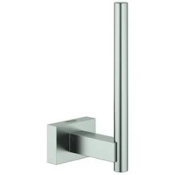 GROHE Reservepapierhalter Essentials Cube 40623_1 Wandmont. Metall Supersteel, 40623DC1