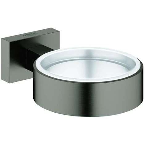 GROHE Halter Essentials Cube 40508_1 Hard Graphite Gebürstet, 40508AL1 3 GROHE Halter Essentials Cube 40508_1 Hard Graphite Gebürstet, 40508AL1