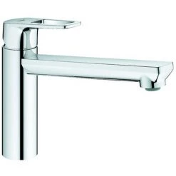 GROHE EH-Spültischbatterie BauLoop 31706 Mittelhoher Auslauf GROHE ZERO Chrom, 31706000