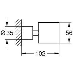 Grohe Glashalter Atrio 40304 Supersteel, 40304DC3 -GROHE SHOP 26331253 2