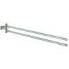 GROHE Handtuchhalter Essentials Cube 40624_1 2-armig 439mm Supersteel, 40624DC1