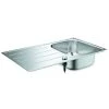 GROHE Edelstahlspüle K200 31552_1 Mit 1 Becken Abtropffläche 860x500mm, 31552SD1 -GROHE SHOP 26331593 1