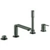 GROHE 4-Loch-EH-Wannenkombination Lineare 19577_1 Hard Graphite Gebürstet, 19577AL1 -GROHE SHOP 26331826 1