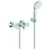 Grohe 2-Griff-Wannenarmatur Costa 25460 Mit Tempesta Wandhalterset Chrom -GROHE SHOP 26555335 1