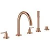 Grohe 5-Loch-Wannen-Kombination Atrio 19922 FMS Hebelgriff Warm Sunset, 19922DA3 -GROHE SHOP 26555399 1