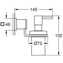 Grohe Seifenspender Allure 40363 Chrom 40363000 -GROHE SHOP 26557364 2