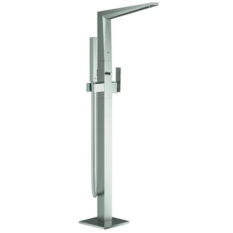 Grohe Einhand Wannenbatterie Allure Brilliant 23119 FMS Bodenmontage Supersteel, 23119DC0 3 Grohe Einhand Wannenbatterie Allure Brilliant 23119 FMS Bodenmontage Supersteel, 23119DC0