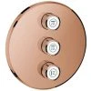 Grohe 3-fach UP-Ventil Grohtherm Smart Control 29122 FMS Rund Warm Sunset, 29122DA0 -GROHE SHOP 26562888 1