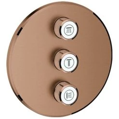 Grohe 3-fach UP-Ventil Grohtherm Smart Control 29122 FMS Rund Warm Sunset Geb., 29122DL0