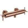 Grohe Zweigriff-Brausebatterie Atrio 26003 Wandmontage Kreuz-Griff Warm Sunset, 26003DA3 -GROHE SHOP 26567878 1