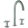 Grohe 3 Loch Waschtischarmatur Atrio 20008 Rohrauslauf Kreuz-Griff Supersteel, 20008DC3 1 Grohe 3 Loch Waschtischarmatur Atrio 20008 Rohrauslauf Kreuz-Griff Supersteel, 20008DC3 -GROHE SHOP 26568508 1